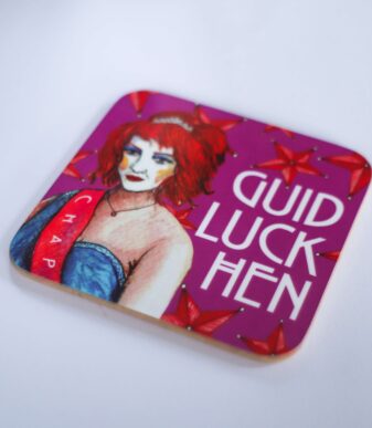 GUID LUCK HEN Scottish Coaster