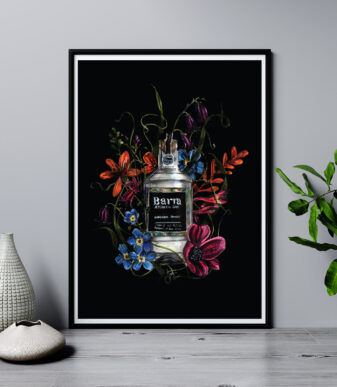 BARRA GIN Scottish Art Print