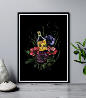 BUCKY Scottish Art Print