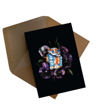 IRON BREW Scottish Greetings Card