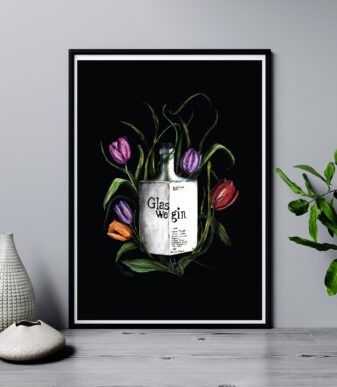 GLASWEGIN Scottish Art Print