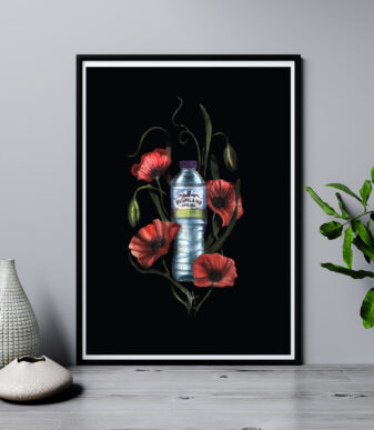 HIGHLAND WATER Scottish Art Print