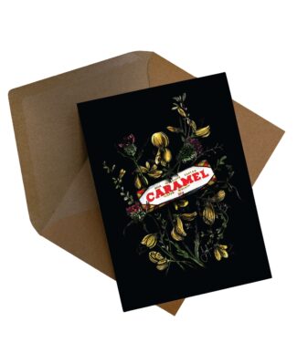 CARAMEL WAFER Scottish Greetings Card