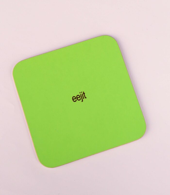 Brat Summer EEJIT Scottish Coaster by Aff Yer Rocket Scottish Gifts