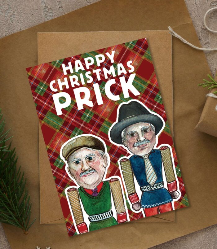 Happy Christmas Prick Jack and Victor Still Game Scottish Christmas Card Happy Christmas Prick Jack and Victor Still Game Scottish Christmas Card