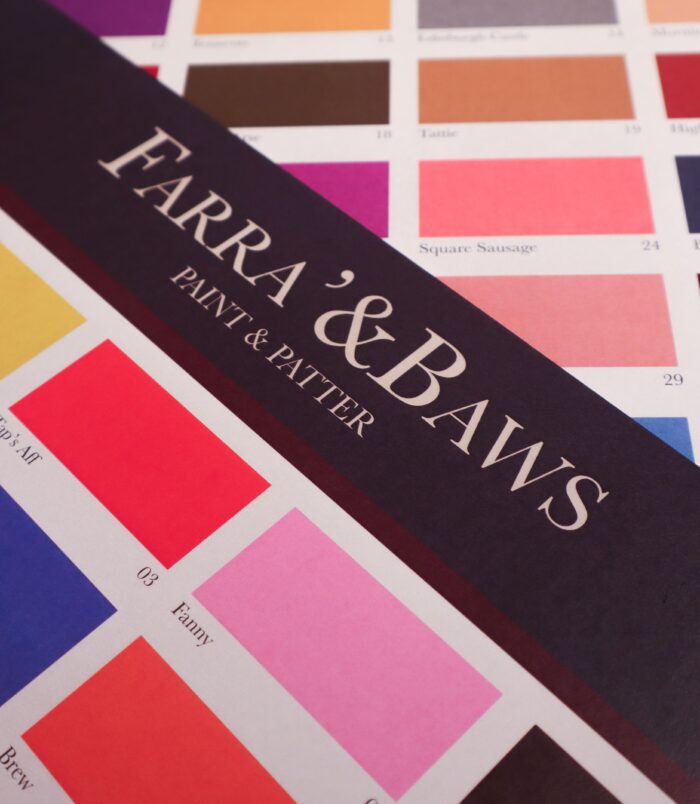 Aff Yer Rocket Colours of Scotland Closeup