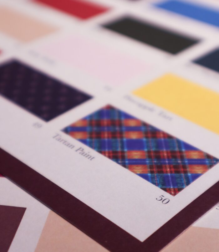 Aff Yer Rocket Tartain Paint Colours of Scotland Scottish Art Print